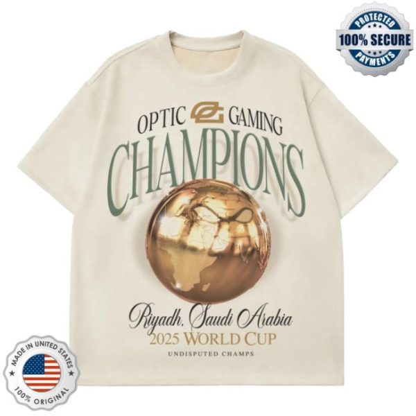 Optic Gaming Merch Store Shop Ewc 2025 Champions Tee