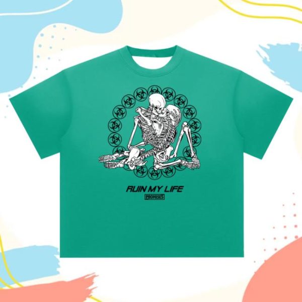 Broken Promises Store Merch Ruin My Life Sun Fade T-Shirt