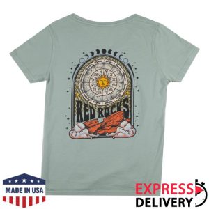 Redrocksonline Store Merch Red Rocks Ladies Vintage Zodiac Sage T-Shirt