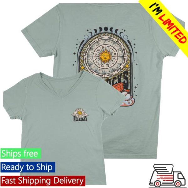Redrocksonline Store Merch Red Rocks Ladies Vintage Zodiac Sage T-Shirt