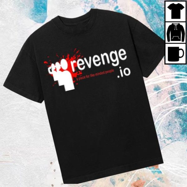 Revenge Store Merch Tom Black Tee