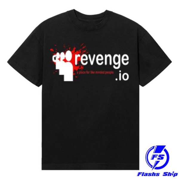 Revenge Store Merch Tom Black Tee