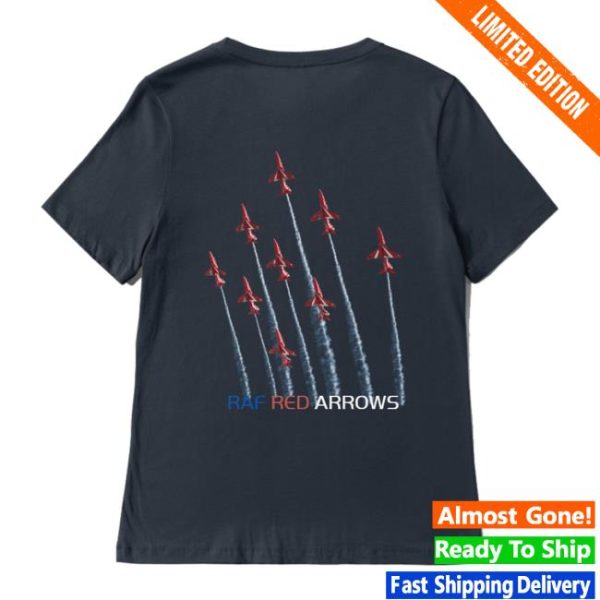 Airshow Store Merch Raf Red Arrows 2025 Shirt