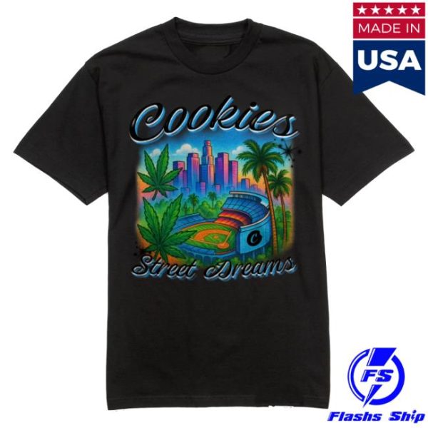 Street Dreams Store Merch Cookies Los Angeles Airbrush Tee