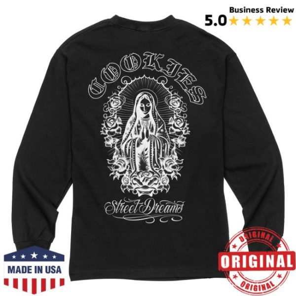 Cookies Clothing Official Store Merch Shop Olde English Ls Tee Cookies X Street Dreams