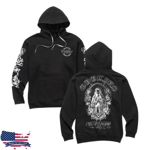 Cookies Clothing Official Store Merch Shop Olde English Pullover Hoodie Cookies X Street Dreams