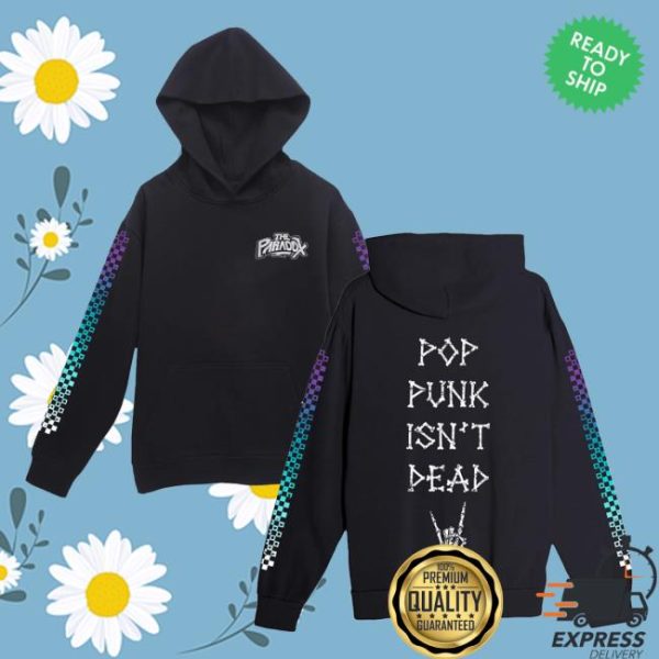 The Paradox Merch Store Shop Gradient Pop Punk Isn’t Dead Hoodie