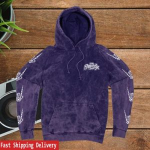 The Paradox Merch Store Shop Purple Acid Wash Hoodie