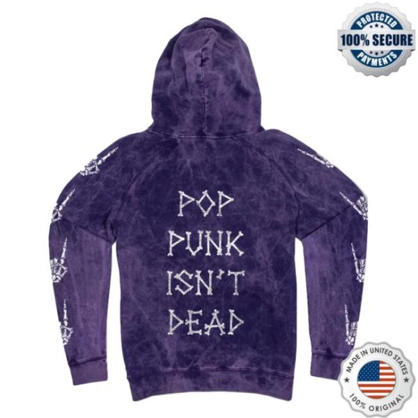 The Paradox Merch Store Shop Purple Acid Wash Hoodie