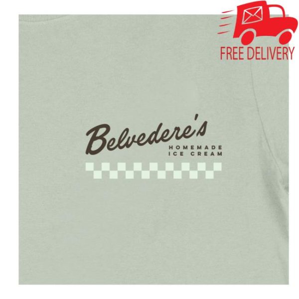Mythical Store Merch Belvedere’s Ice Cream Shop Tee