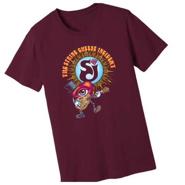 Presspress Merch Store The String Cheese Incident Sci Dancing Heart Tee