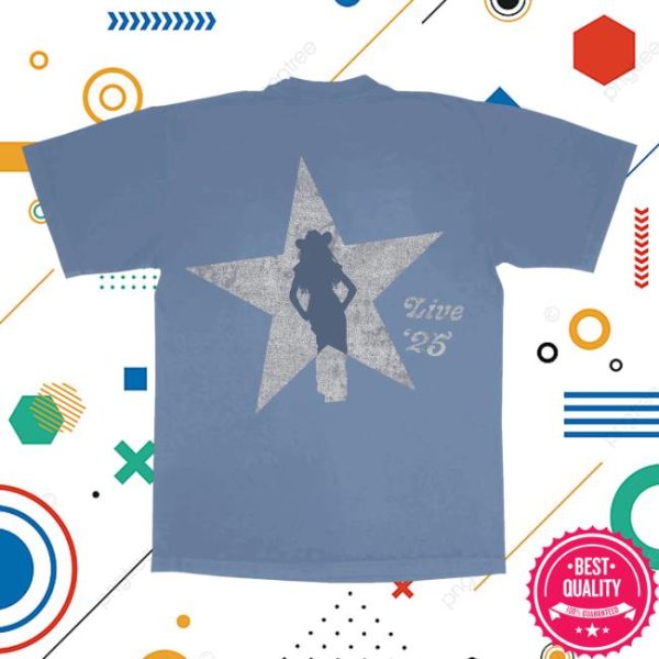 Beyonce Official Merch Store Shop Par Web Exclusive Tee Blue