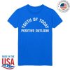 kenny merchnow store merch youth of today positive outlook blue t shirt