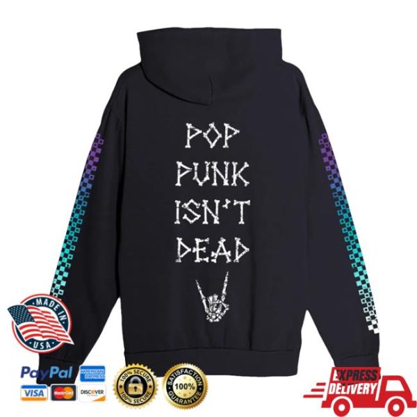 The Paradox Merch Store Merch Gradient Pop Punk Isn’t Dead Hoodie