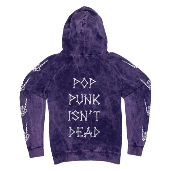 The Paradox Merch Store Merch Purple Acid Wash Hoodie