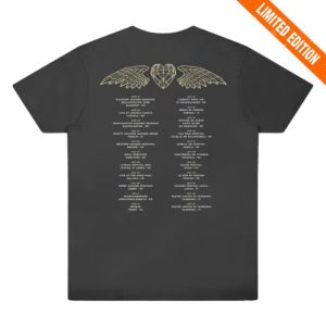 Simple Minds Store Merch Claddagh Summer Live Itinerary T-Shirt