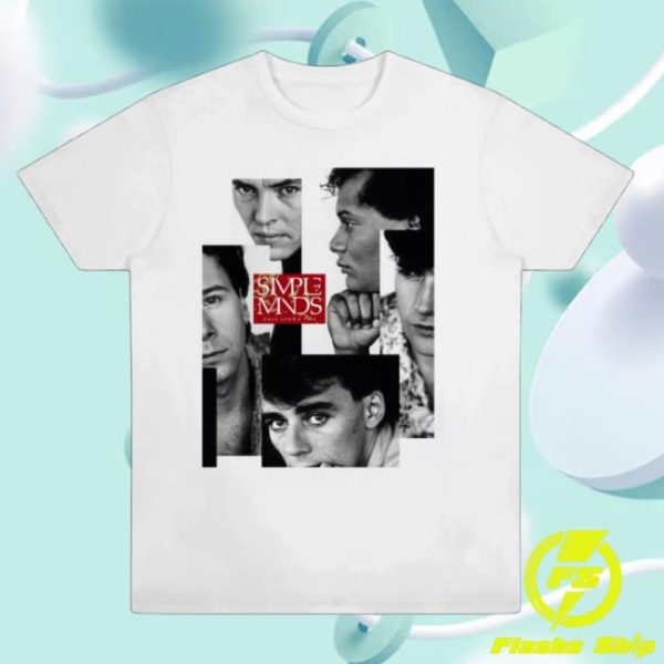 Simple Minds Store Merch Once Upon A Time Anniversary Itinerary T-Shirt