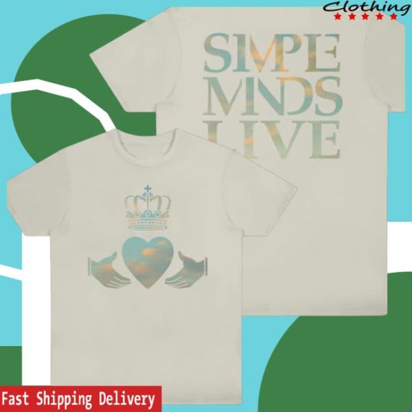 Simple Minds Store Merch Claddagh T-Shirt