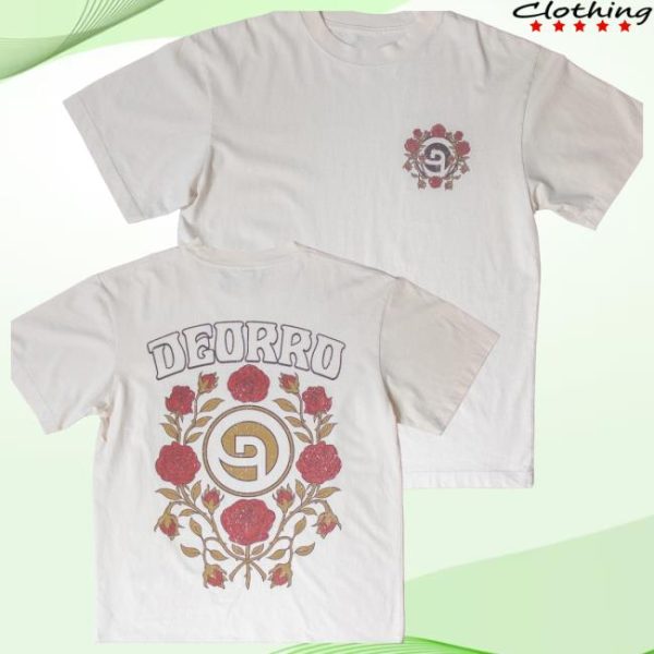 Deorro Store Merch Deorro-Rosa Y Oro Tee
