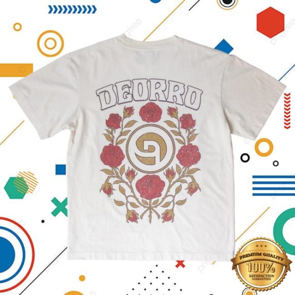 Deorro Store Merch Deorro-Rosa Y Oro Tee