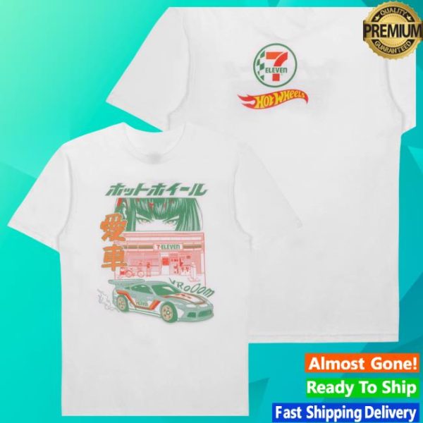 7 Collection Store Merch 7-Eleven® X Hot Wheels Anime Tee