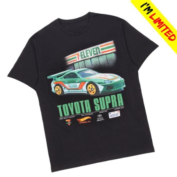 7 Collection Store Merch 7-Eleven® X Hot Wheels Toyota Supra Tee