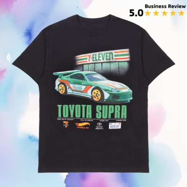 7 Collection Store Merch 7-Eleven® X Hot Wheels Toyota Supra Tee