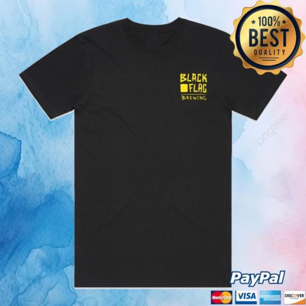 Blackflag Brewing Store Merch Where Bold Brews Anchor Tee