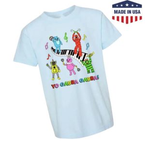 Yogabbagabba Store Merch Psychic Friends X Yo Gabba Gabba! Let’s Play Youth Tee