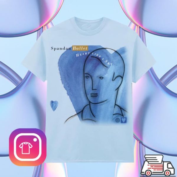 Spandau Ballet Store Merch Heart Like A Sky T-Shirt