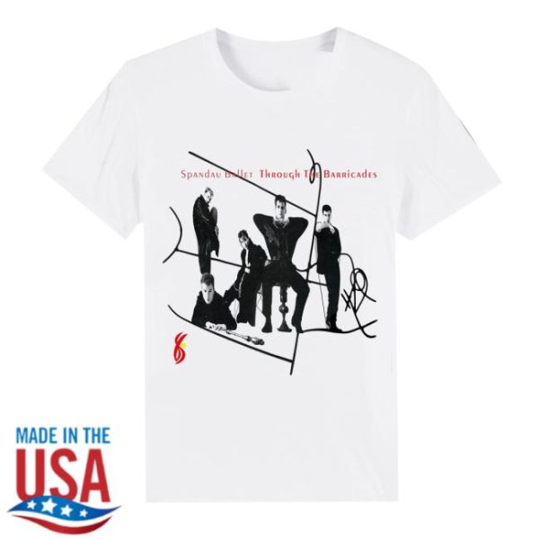 Spandau Ballet Store Merch Through The Barricades T-Shirt