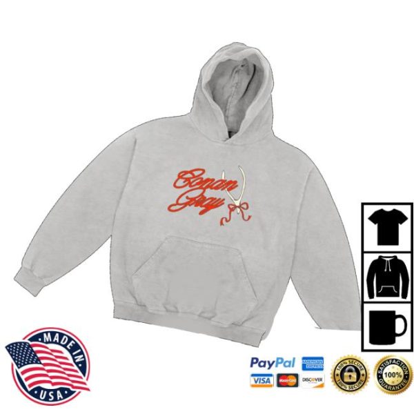 Conan Gray Merch Conan Gray Ribbon Wishbone Hoodie