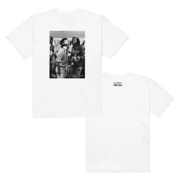 Peter Tosh Shop Peter Tosh X Mick Jagger Walk And Don’t Look T-Shirt