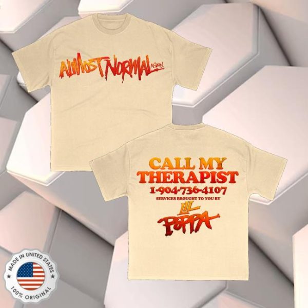 Lil Poppa Merch Almost Normal Again T-Shirt