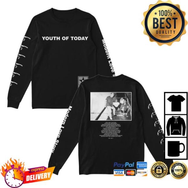Merchnow Merch Youth Of Today Modern Love Story Long Sleeve