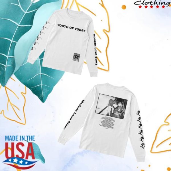 Merchnow Merch Youth Of Today Modern Love Story Long Sleeves