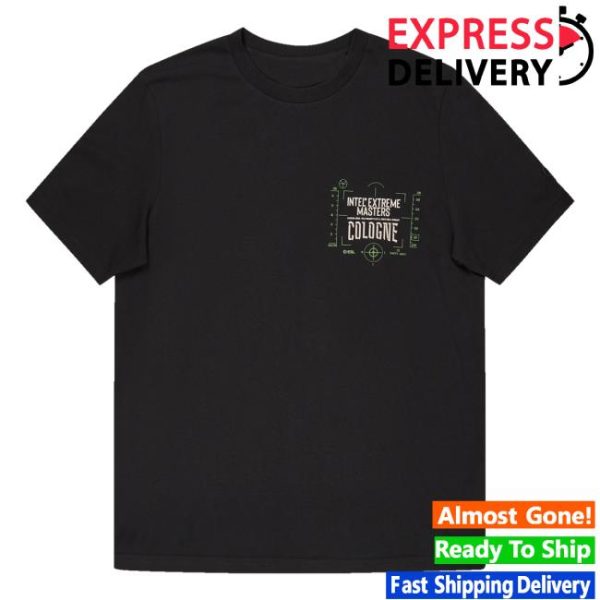 Esl Shop Store Merch Iem Cologne 2025 Event Short Sleeve T-Shirt Black