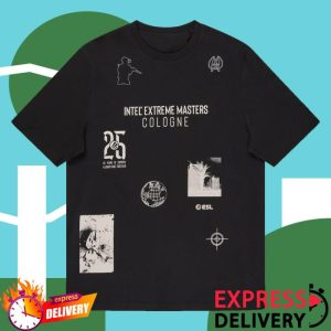 Esl Shop Store Merch Iem Cologne 2025 Premium Short Sleeve T-Shirt Black