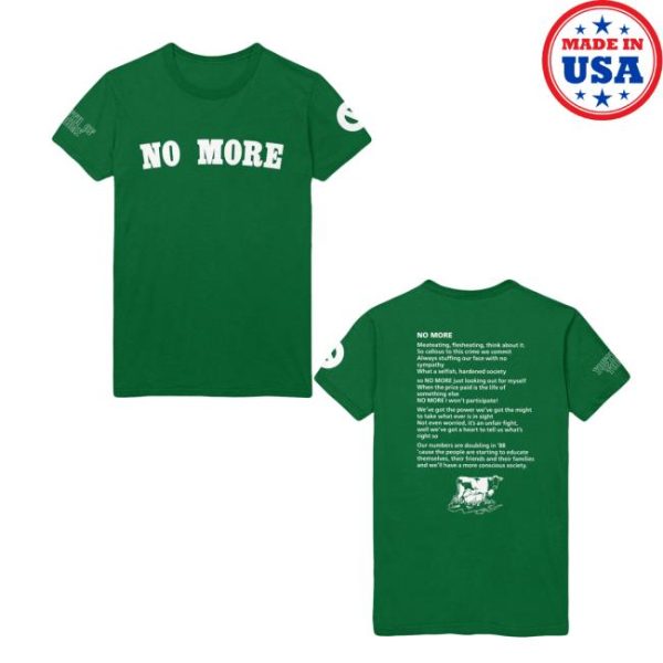 Merchnow Merch Youth Of Today No More Green T-Shirt