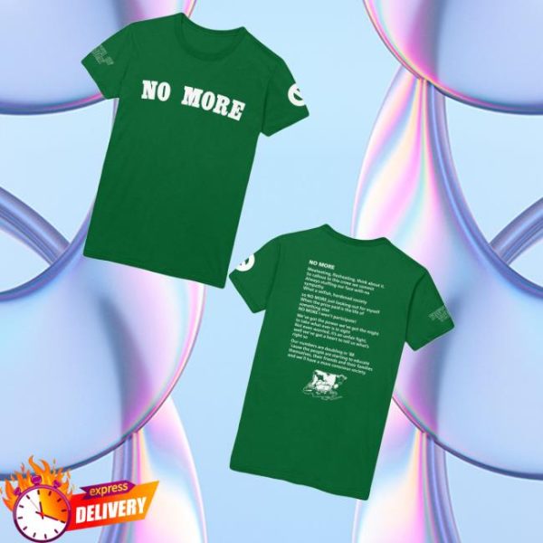 Merchnow Merch Youth Of Today No More Green T-Shirt