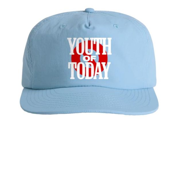 Merchnow Merch Youth Of Today Logo Carolina Blue Surf Cap