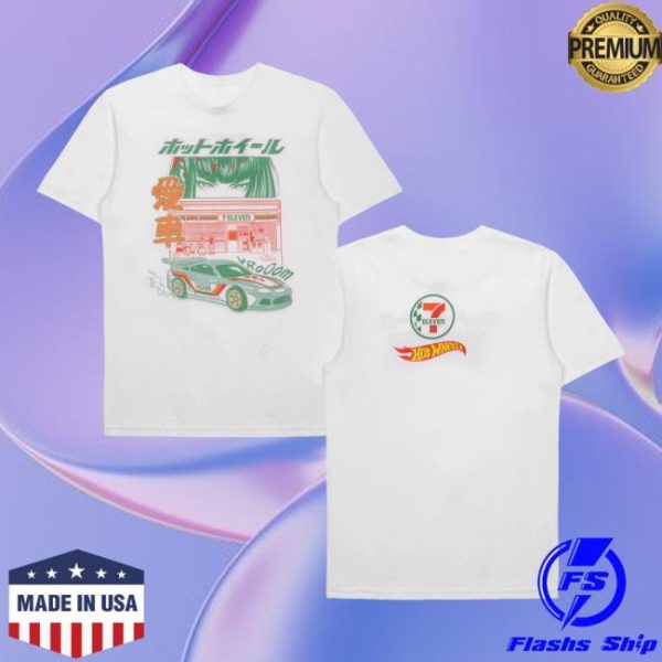 7Collection Merch Store Shop 7-Eleven X Hot Wheels Anime Tee