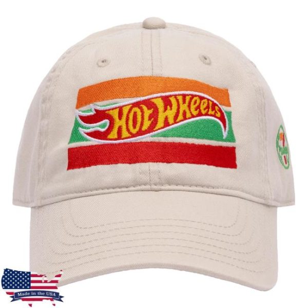 7Collection Merch Store Shop 7-Eleven X Hot Wheels Racing Stripes Dad Hat