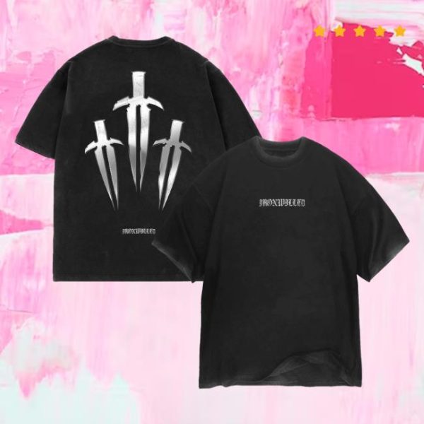 Ironwilled Mererch Store Shop Triple Chrome Dagger Tee