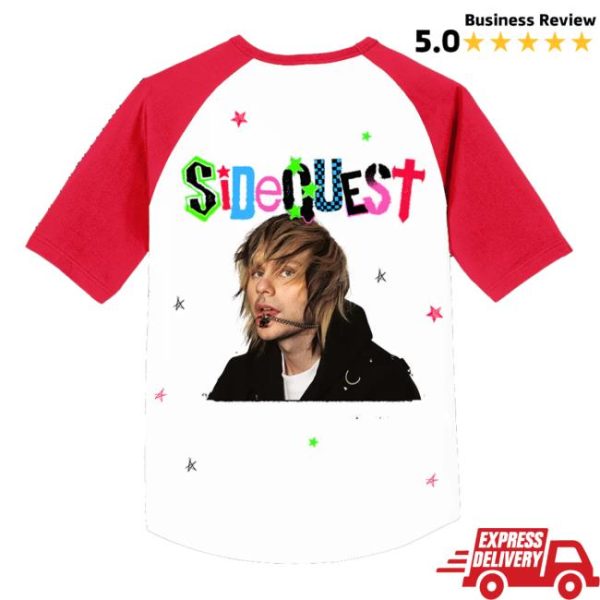 Michael Clifford Merch Store Shop Sidequest Raglan Tee