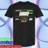 kenny Nascar Store Merch Mens Ty Gibbs Checkered Flag Sports Black 2025 Nascar Cup Series In Season Challenge Winner T Shirt