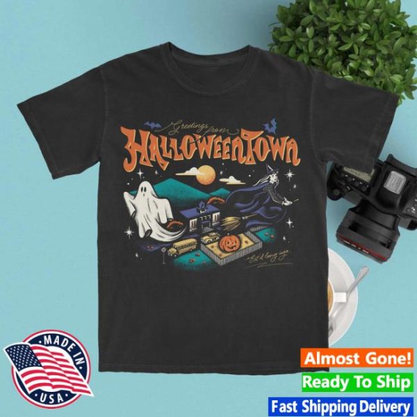 Lostbrostrading Merch Store Shop Greetings From Halloweentown Tee