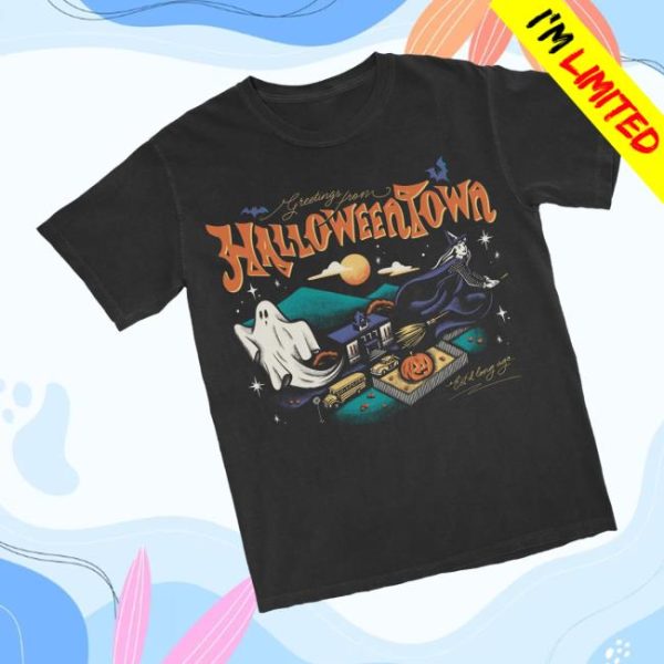 Lostbrostrading Merch Store Shop Greetings From Halloweentown Tee