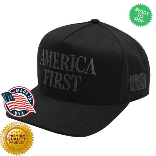 Nick Fuentes Merch Store Shop Official Black America First Hat