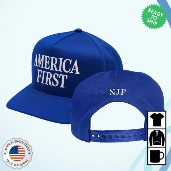 Nick Fuentes Merch Store Shop Official Blue America First Hat